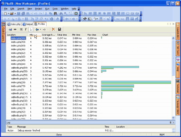 Using a PHP Profiler to determine the most frequently visited lines of PHP Code